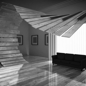 Uta Sieberts Installation "Klavier"